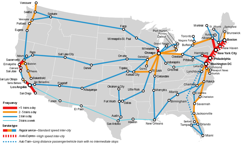 New York Amtrak Stations